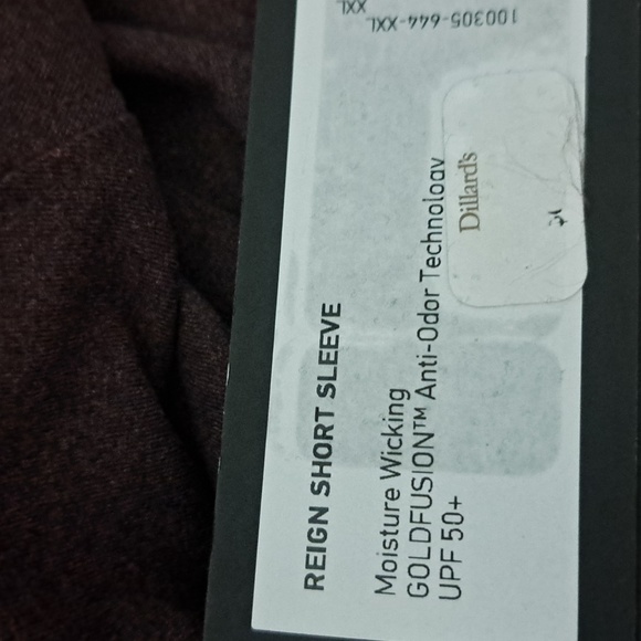 Rhone Reign Short Sleeve Soft Sweat-Wicking Top - Picture 9 of 10